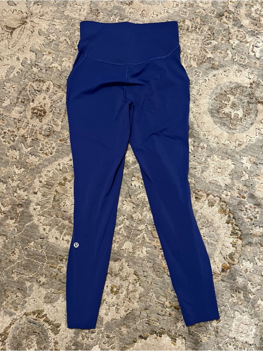 lululemon athletica Deep Blue High-Waist Leggings Sz 4